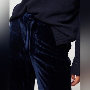 FRNCH Paris Blue Terry Pant Trouser